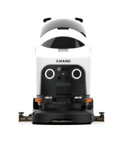 アマノの小型床洗浄ロボット「HAPiiBOT（ハピボット）」